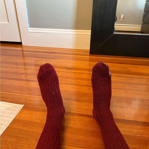 Men's Ribbed Socks - Red - Picture 2 of 5